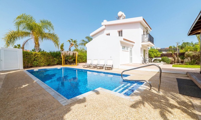 Ayia Thekla Villa | Thekla Oasis Villa - Steps from the Beach