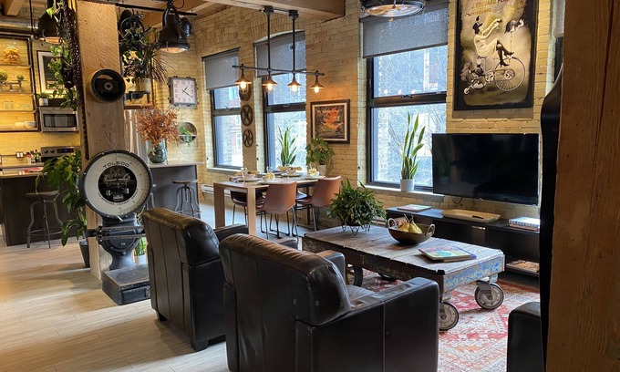Exchange District Condo | theLOFTonJAMES. An Authentic Industrial Loft Experience