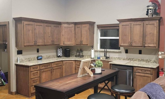 Smith County House | This barndo has Lake Tyler access via a private boat ramp