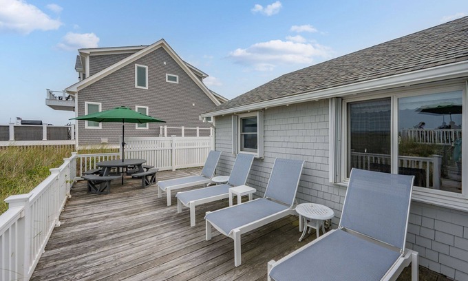 Sagamore Beach House | This enchanting cottage set atop the dunes of Sagamore Beach offers a vacation lifestyle you'll love