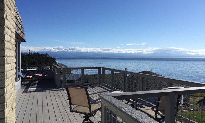 Oak Harbor House | This is truely a Million Dollar View with incredible sunsets and wildlife.