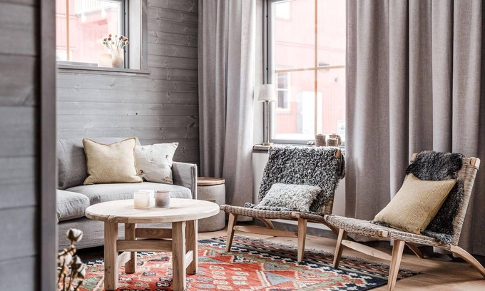 Funasdalen Apartment | This modern, fully equipped vacation apartment is located in the mountain village of Funäsdalen.