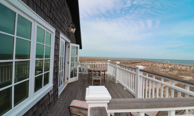Tybee Island House | This original Tybee Cottage that has been lovingly restored is directly oceanfront!