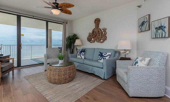 Orange Beach Condo | Three Bedroom ~ GULF FRONT ~ Bluewater Condominiums