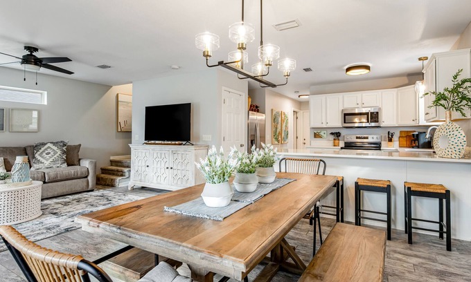 Kiska Beach House | Three-story beach house with private pool, hot tub, WiFi, & central AC