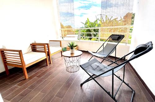 Saint-Pierre Apartment | Ti DODO Studio Cosy accès piscine