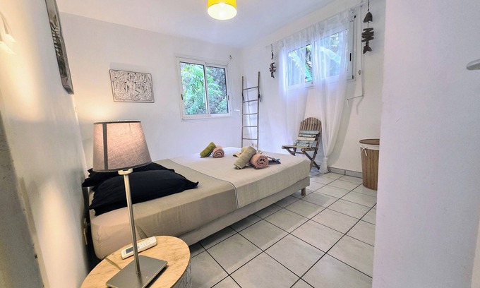Trois-Ilets Apartment | Ti Mor Bras - 2p - Superbe vue Mer - Anse a L'ane