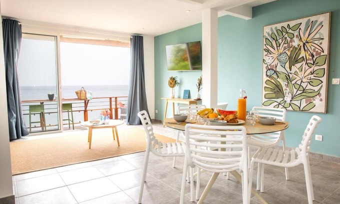 Les Anses-d'Arlets Apartment | Ti soleil, appartement 3 pièces neuf, front de mer