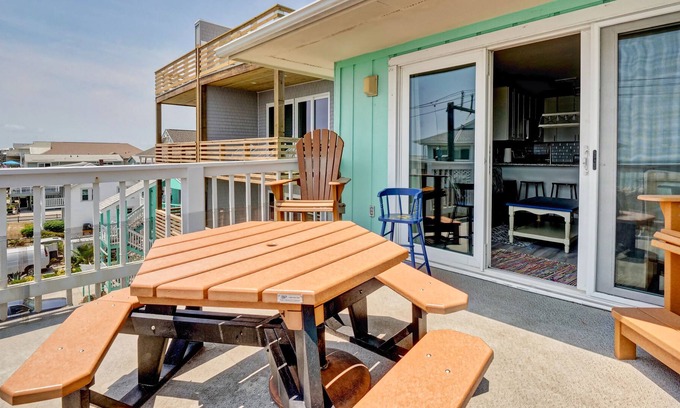 North Carolina Coast Condo | Tides II 3C - Gorgeous ocean view condo with pool