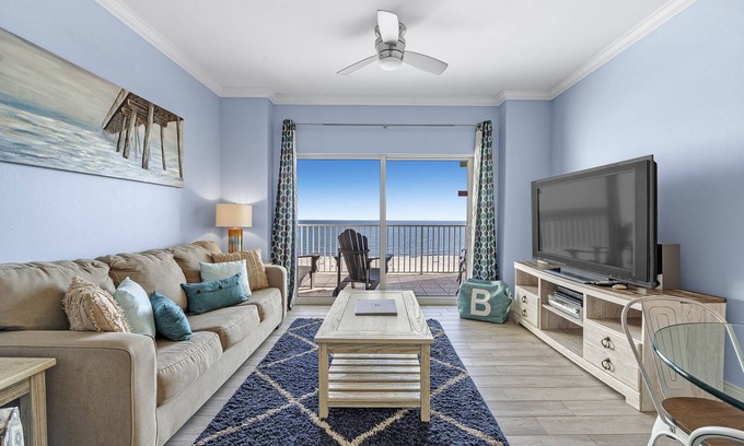 Orange Beach Condo | Tidewater 706-Beautiful Beach Front Views!
