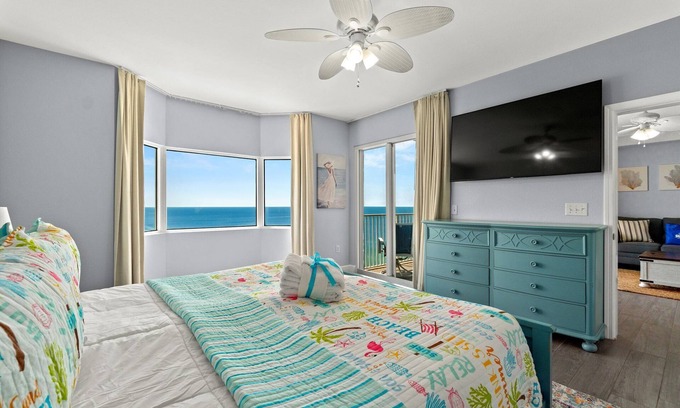 Panama City Beach Condo | Tidewater Beach Luxury Penthouse w/Resort Amenities and a View!