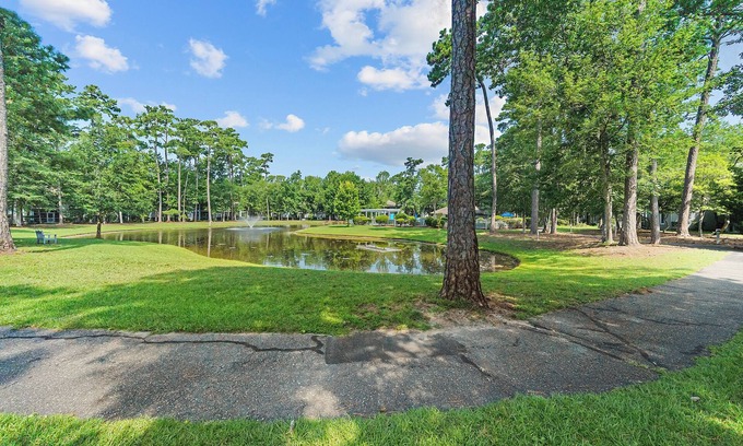 North Myrtle Beach Condo | Tidewater Teal Lake Village Ground Floor Lakeview 2Br 2Ba Renovated Condo
