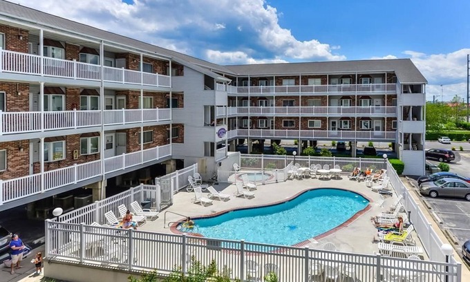 Midtown Ocean City Condo | Tiffanie by the Sea - this first floor condo is lovingly furnished. 2Br/2Ba with pool.