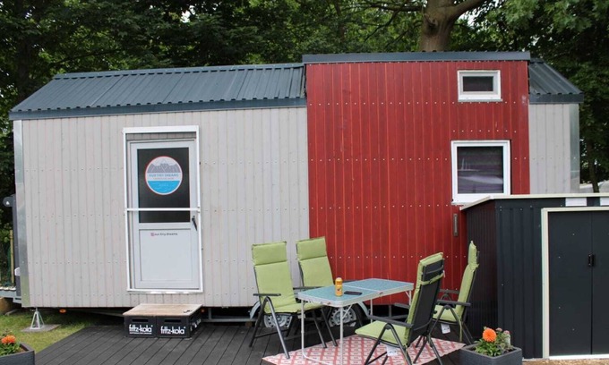 Horum House | Tiny house for 2-4 people at the bathing lake (near the North Sea)