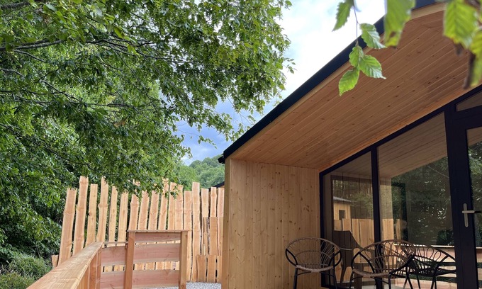 Orbey Cabin | Tiny House Pégase, Nordic Bath - Le Domaine des Constellations, Alsace