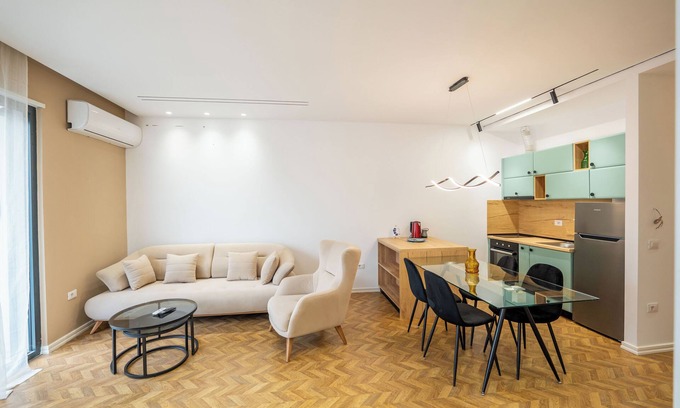 Tirana Apartment | Tirent Apartment-Modern 1-Bedroom Stay Near Liqeni i Thatë
