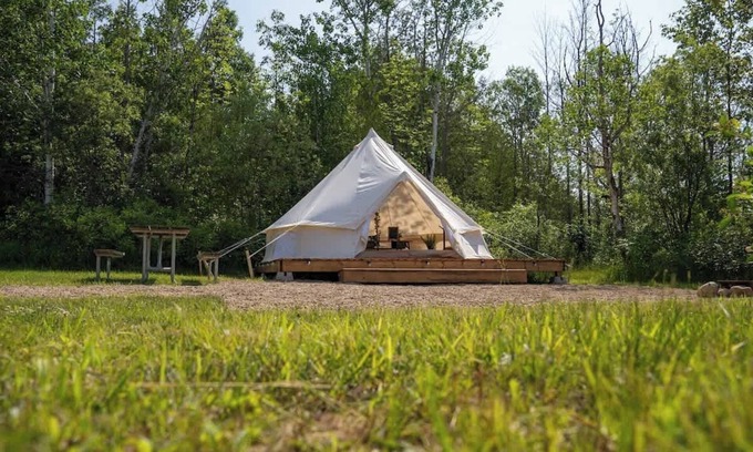 Miller Lake House | Tobermory “Wanderer” Bell Tent | Luxury Escape