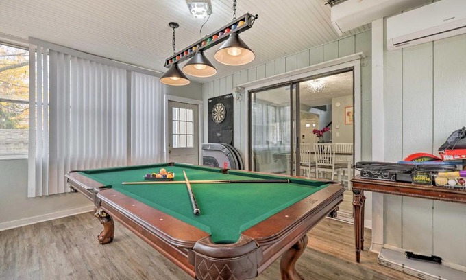 Tobyhanna House | Tobyhanna Family Home with Game Room and Fire Pit