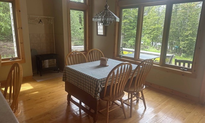 Sturgeon Bay House | Toft's Point West- waterfront cottage on 200 ft. of private shore