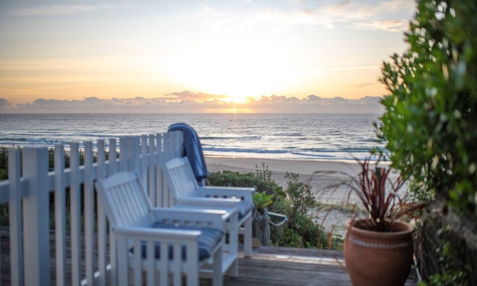 Boomerang Beach Apartment | TONIC on Boomerang Beach. absolute beachfront & nestled in the dunes