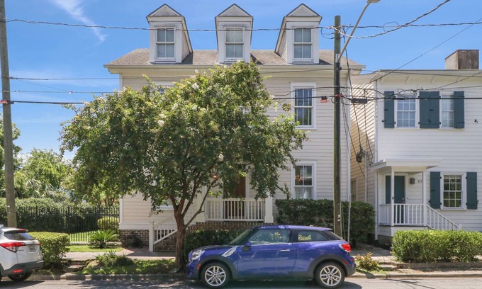 Beach Institute House | Tons of Space & Gorgeous Porch!
