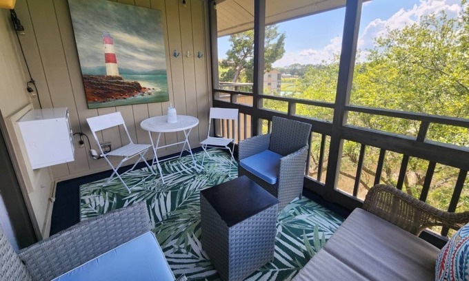 Myrtle Beach Condo | Top floor, Mariner's Cove, Overlooks the Marsh, 2 balconies, 2 Q beds, sleeps 6