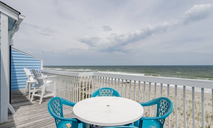 Kure Beach Condo | Top floor ocean front condo in Ocean Dunes!
