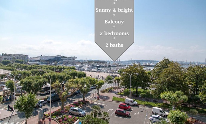 Le Suquet Apartment | Top floor2 beds w/sea wiew