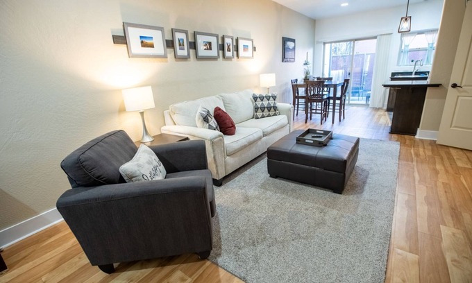 Medford House | Top of the line Townhome with two primary ensuite bedrooms.