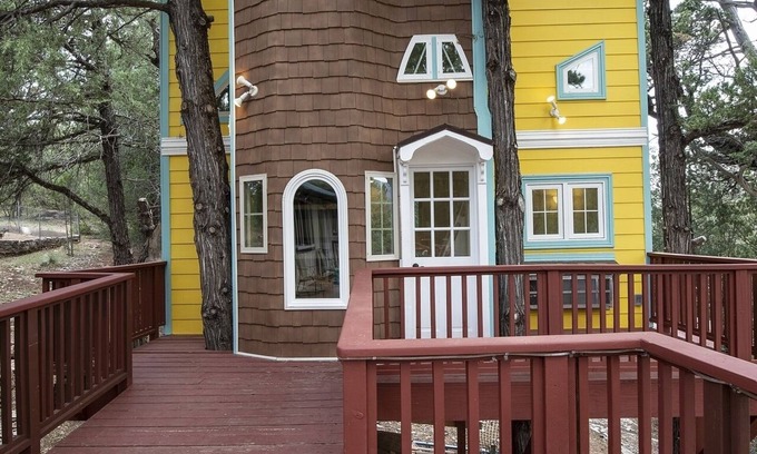 Whispering Pines House | Top of the Rim Cabin + Tree House, Amazing Views!