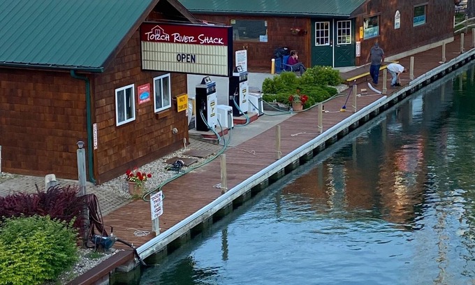 Rapid City Condo | Torch Lake, Torch River Shack stay where Torch Lake Sandbar fun begins.