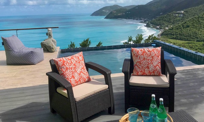 West End Villa | 'tortola Adventure' Private Villa: Ocean-view Pool