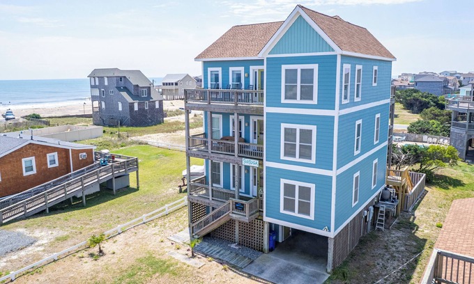 Rodanthe House | Tortuga 4 Masters, Hot Tub, Pool, Game Room