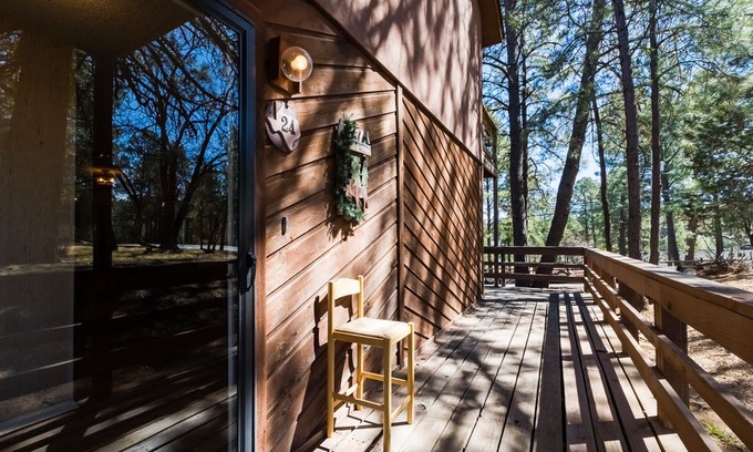Ruidoso Apartment | Touch of Texas Condo #24: 2 Bedrooms, 2 baths Walking Distance From Nightlife, Shopping, and Restaurants!