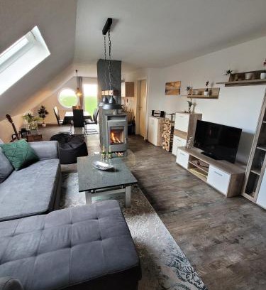 Wiarden Apartment | Träumen am Kamin