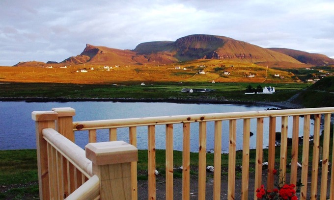 Bornesketaig Cottage | Traditional Cottage with Sun lounge. Stunning panoramic sea and mountain views