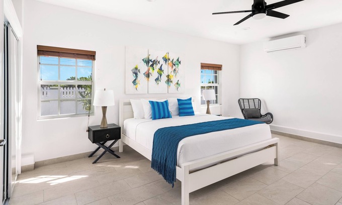 Cockburn Town Villa | Tranquil Caribbean Retreat Awaits: Modern-Stylish 3 BDR Villa in Grand Turk!