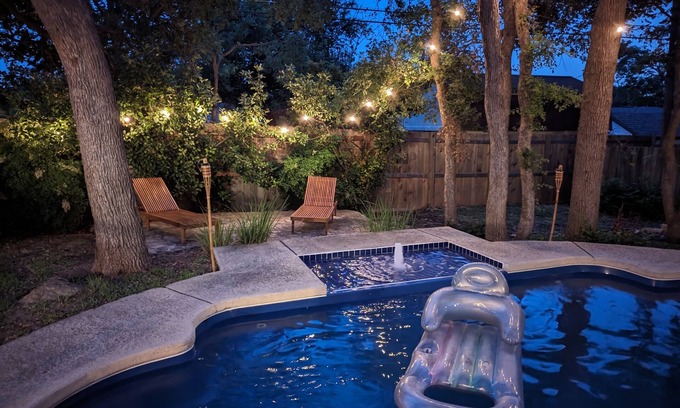 Round Rock House | Tranquil Escape, Private Pool+HotTub+Gym; Minutes to Domain and downtown Austin!