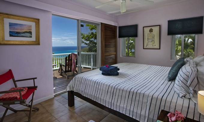 Estate Bonne Resolution Villa | Tranquility awaits, listen to the waves near Hull Bay and Nelteberg Beach