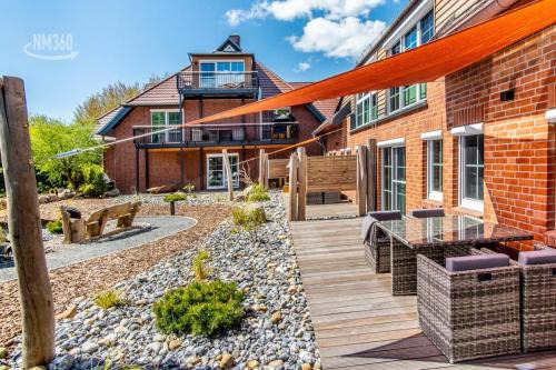 Monchgut-Granitz Apartment | Traumhaftes Appartement mit Terrasse - Odins Blick Wohnung 10 - am Privatstrand