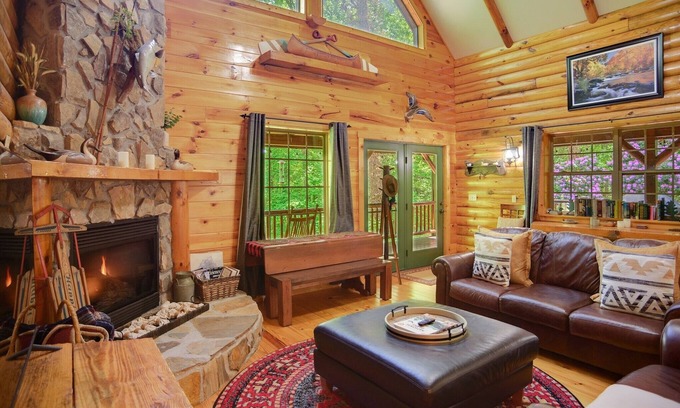 Butler Cabin | Tree Top Lodge - Gorgeous Lake Cabin with Hot Tub & Magnificent Views of Forests and Mountains! by RedAwning