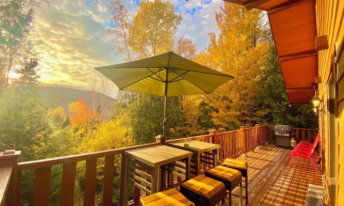 Saint-Faustin-Lac-Carre Ski Chalet | Tremblant-Mont Blanc/SPA/Intimacy