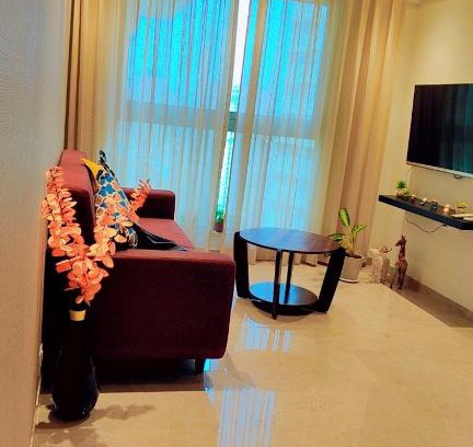 Hiranandani Gardens Apartment | Trendy1BR+smart kitchen +Living room+1.5 toilets