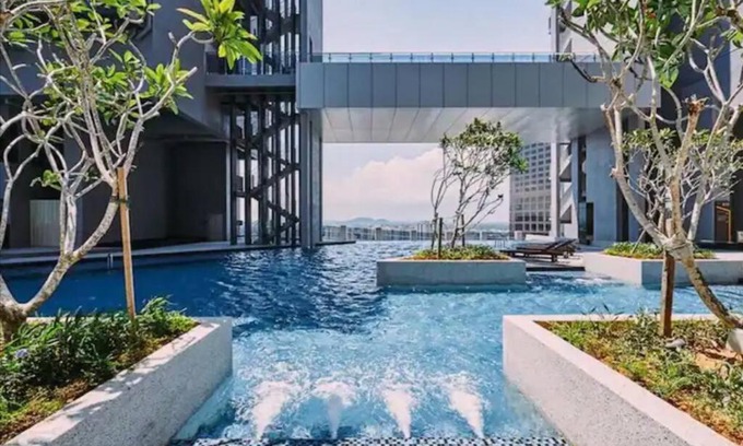 Taman Melaka Raya Apartment | Trevor bathtub Imperio residence seaview jonker5min