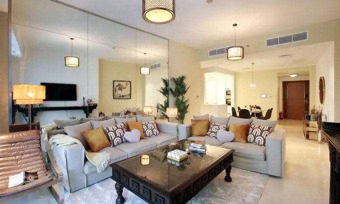 Dubai Marina Condo | Trident Grand Residence 2BR Marina & Sea View at JBR The Walk + Pool