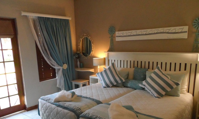 Bloemfontein Bed & Breakfast | Tripple Room (3 Singles/King & Single) Cherry Lane Self Catering and B&B
