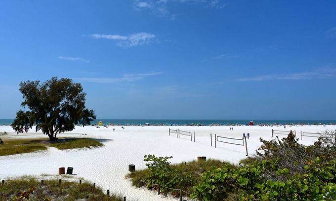 Siesta Key House | Tropical Green Cottage – Siesta Key, Just Cross the Street! Unit B
