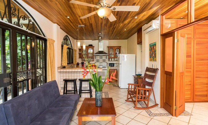 El Cerro Apartment | Tropical Hideaway With Private Jungle Terrace - One Bedroom Apartment