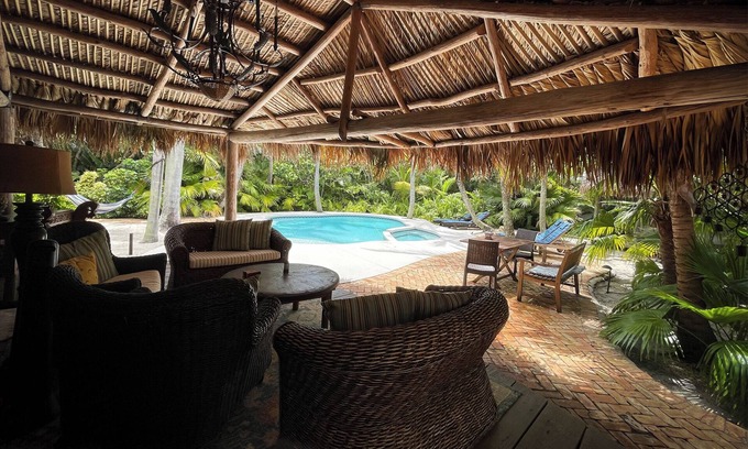Bel Air House | Tropical Home with Heated Pool - A Holiday Retreat