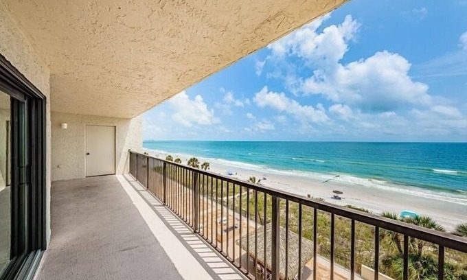 Madeira Beach Condo | Tropical Oasis Directly on the Gulf!~ OS608